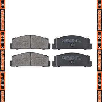 Remblokken Achteras FIAT 131 2.0 Racing - ABS 36003, Verzenden, Nieuw, Fiat