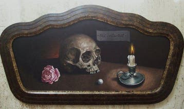 Italiaanse school (XX) - Memento Mori, Antiek en Kunst