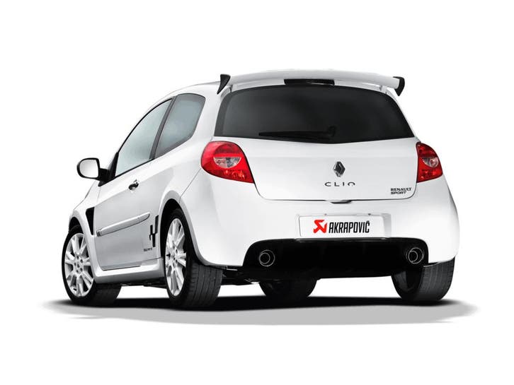 Akrapovic Renault Clio III RS 200 2009 - 2012 - Slip-On Line, Auto-onderdelen, Uitlaatsystemen, Nieuw, Verzenden