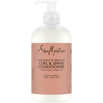 Shea Moisture  Coconut & Hibis Curl & Shine Conditioner  384, Verzenden, Nieuw