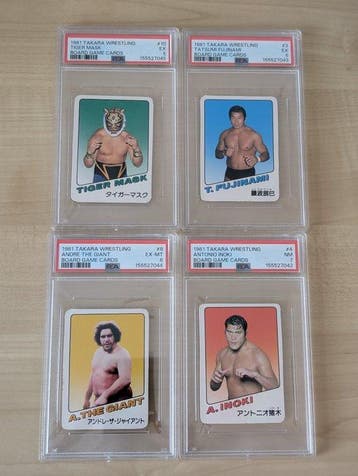 Takara Wrestling - Antonio Inoki, Tiger Mask, Andre The, Nieuw