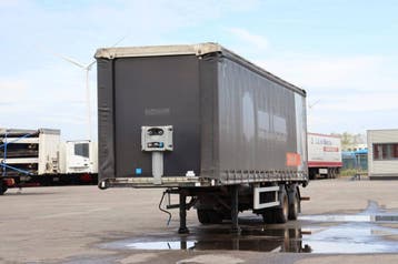 Veiling: Schuifzeiloplegger Happy Trailer OR 35-220 2008, Overige kleuren, Overige brandstoffen, Aanhangers en Opleggers, BTW verrekenbaar