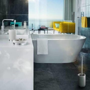 Tandenborstelbeker Blomus Ara Design Polystone, Huis en Inrichting, Ophalen of Verzenden, Nieuw