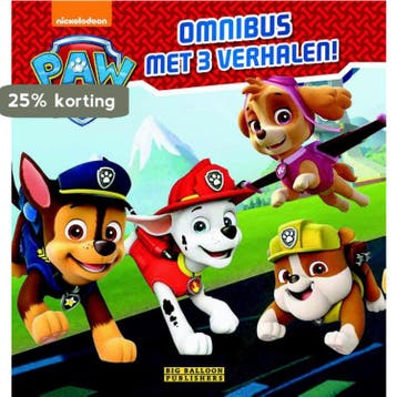 Omnibus met 3 verhalen! / Paw Patrol 9789047803898, Verzenden, Gelezen