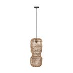 *WOONWINKEL* Must Living Blanes Lamp Van Bananenblad 50 Cm, Huis en Inrichting, Lampen | Hanglampen, Verzenden, Nieuw