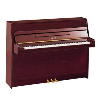Yamaha B1 PM messing piano (mahonie hoogglans), Nieuw, Bruin, Piano