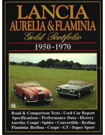 LANCIA AURELIA & FLAMINA GOLD PORTFOLIO 1950-1970, Nieuw, Author