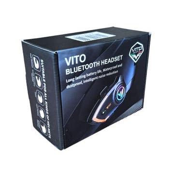 BLUETOOTH VITO HELM HEADSET/INTERCOM (START), Nieuw