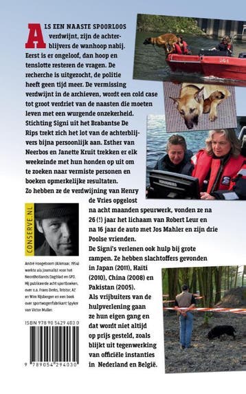 Het laatste spoor 9789054294030 André Hoogeboom, Verzenden, Gelezen, André Hoogeboom