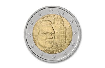 2 euro Kasteel Berg 2008 - Luxemburg, Postzegels en Munten, Munten | Europa | Euromunten, Verzenden