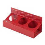 Magnetische houder rood voor 3 spuitbussen, Doe-het-zelf en Verbouw, Gereedschap | Overige machines, Ophalen of Verzenden, Nieuw