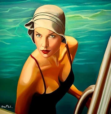 Biatturi Irina - À la Piscine