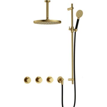Hotbath Cobber - CB7067 - Inbouw Regendoucheset - Geborsteld, Ophalen of Verzenden, Nieuw