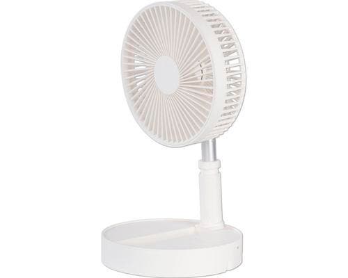 HANTECH QT-U701 Tafelventilator - 5W - Ø 19,5 cm - Wit, Witgoed en Apparatuur, Ventilatoren, Verzenden