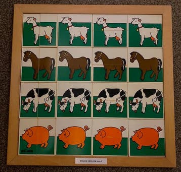 Educo Heel en half (geit, paard, koe, varken), Verzenden, Nieuw