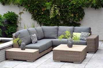 4 Seasons Outdoor Kingston hoekbank pure SALE |, Ophalen of Verzenden, Nieuw
