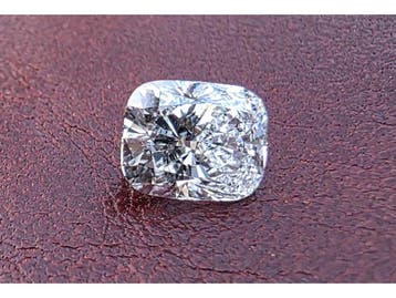 Veiling - Diamant cushion 1.40 crt ( IGI gecertificeerd ), Nieuw