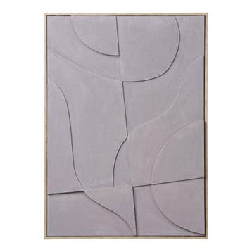 2dekans | House Nordic Madeline Wanddecoratie Canvas Reliëf, Huis en Inrichting, Ophalen of Verzenden, Zo goed als nieuw