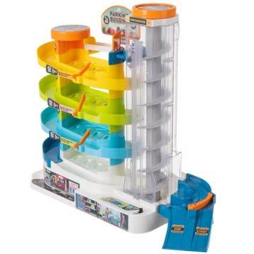 Ruhhy Interactieve speelgoedgarage met spiraallift, 5 niv..., Kinderen en Baby's, Ophalen of Verzenden, Nieuw
