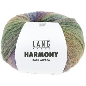 Lang Yarns Harmony - 06 Bos - Baby-alpacagaren met Ketting, Ophalen of Verzenden, Nieuw