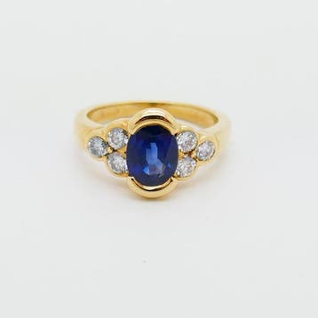 Zonder minimumprijs - Ring - 18 karaat Geel goud - 1.80ct., Nieuw