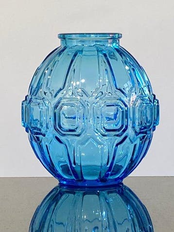 Val Saint Lambert - Charles Graffart - Vaas - Kristal -, Antiek en Kunst, Antiek | Glas en Kristal