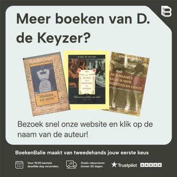 Madame est servie-eenmalig goedkoop - D. de Keyzer, Boeken, Verzenden, Gelezen, D. de Keyzer