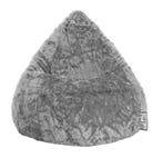 Kinder Zitzak BeanBag Fluffy L - Grijs, Verzenden, Nieuw