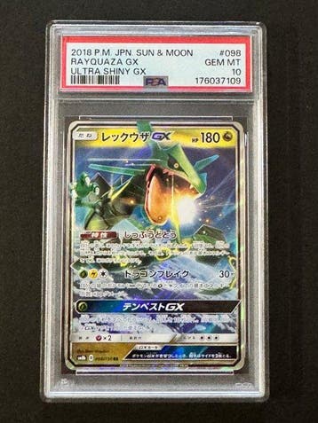Pokémon - 1 Graded card - Rayquaza - PSA 10, Nieuw