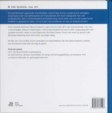 Ik heb dyslexie, nou en! 9789031361496 Ilonka de Groot, Verzenden, Gelezen, Ilonka de Groot