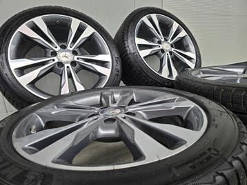 Mercedes C Klasse 18 inch velgen demo winterbanden breedset, 18 inch, Banden en Velgen, Nieuw, Personenwagen
