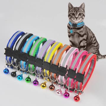 Reflecterende Halsband voor Katten & Kittens met Veiligheids, Verzenden, Nieuw