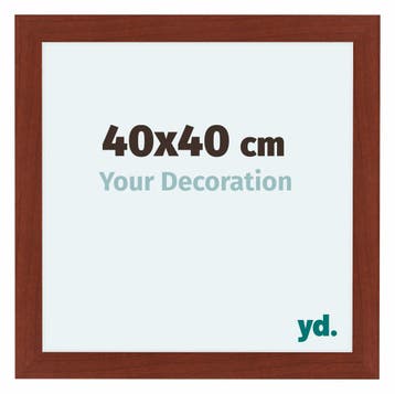 Fotolijst 40x40 cm - Kersen - MDF - Como, Verzenden, Nieuw