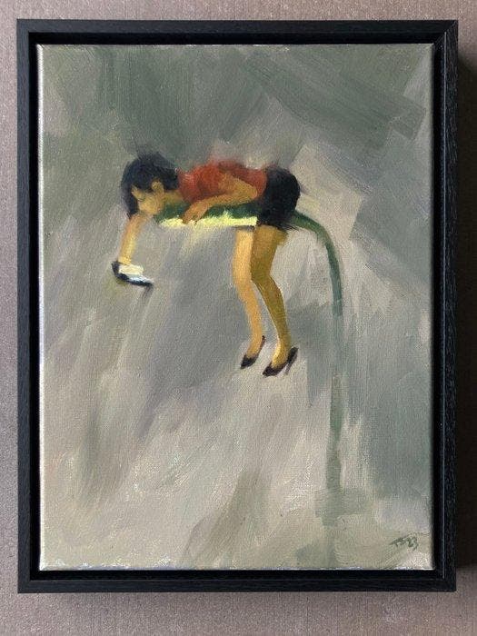 Thomas Dijkstra - Need to read, Antiek en Kunst, Kunst | Schilderijen | Modern