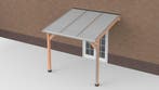 Douglas Terrasoverkapping Polycarbonaat Opaal Geschaafd 300, Nieuw
