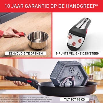 Tefal Ingenio Renew - Koekenpannenset - 5-delig - PFAS-vrij, Verzenden, Nieuw