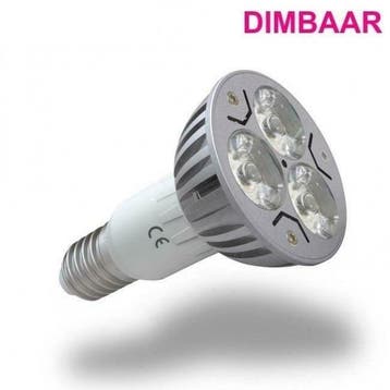 LED Spot Koel Wit - 6 Watt - E14 - Dimbaar, Huis en Inrichting, Ophalen of Verzenden, Nieuw, Overige materialen