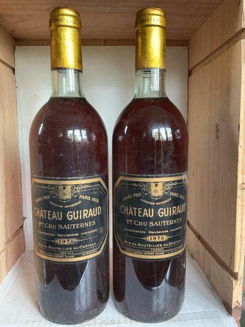 1978 Château Guiraud - Sauternes 1er Cru - 2 Flessen (0.75, Nieuw