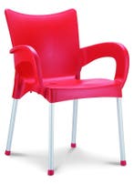 Designstoel Rome - Rood, Ophalen of Verzenden, Nieuw