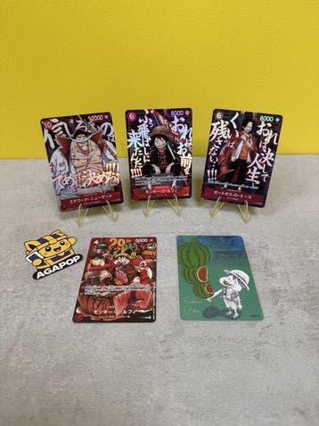 One Piece - 5 Card - Monkey D. Luffy Lotto 5 carte promo:, Nieuw