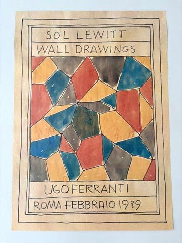 Sol Lewitt (1928-2007) - Wall Drawings, Galleria Ugo