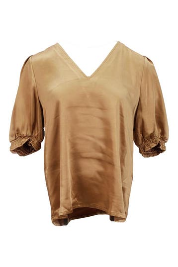 Aaiko Top in maat S Beige, Aaiko, Verzenden, Zo goed als nieuw, Beige