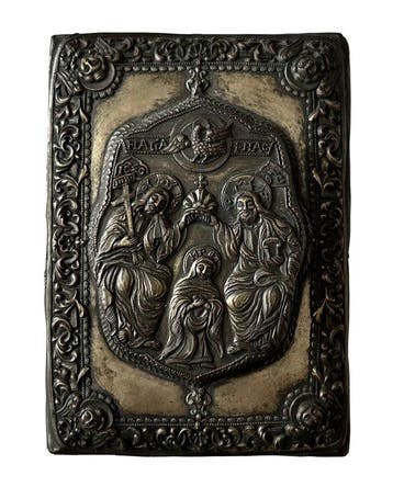 Icoon - Kroning van de Onbevlekte Maagd Maria door de