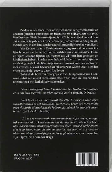 Bavianen en Slijkgeuzen 9789051941852 A.Th. van Deursen, Verzenden, Gelezen, A.Th. van Deursen