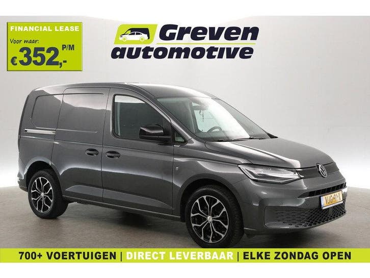 Volkswagen Caddy 2.0 TDI 1st Edition 122PK | Aut. | Clima, Auto's, Bestelauto's, Automaat, Diesel, Zilver of Grijs, Euro 6, Volkswagen