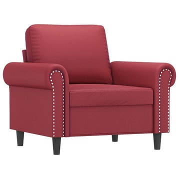 Fauteuil Industrieel Rood | 82% Korting | Snel Weg, Huis en Inrichting, Fauteuils, Kunststof, Gebruikt, Minder dan 75 cm, Ophalen of Verzenden