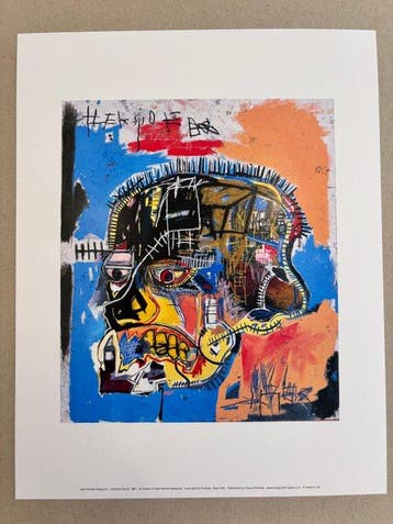 Jean-Michel Basquiat - Sin titulo (Skull) / 1981