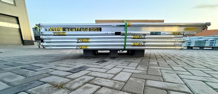 Actie Pallet: LSC/AXTO Rolsteiger 135 x 250 x 6.2 WH, Doe-het-zelf en Verbouw, Steigers, 5 meter of hoger, Nieuw, Rolsteiger of Kamersteiger