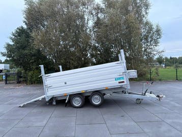 Twinn-Trailer ZGAN! 310 x 182 cm kiep/kantel Trailer! BJ2025, Ophalen, Zo goed als nieuw
