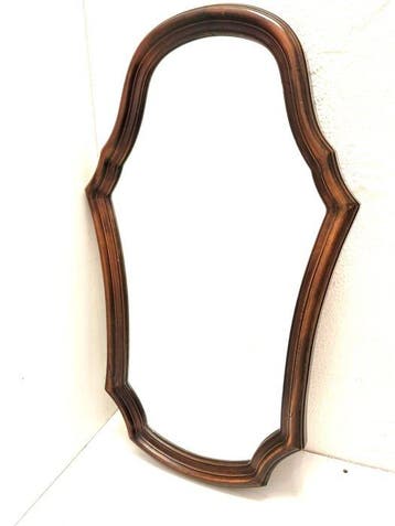 Spiegel - Wortelnotenhout - 64 cm